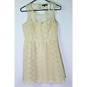 Max & Riley Floral Lace Dress S juniors